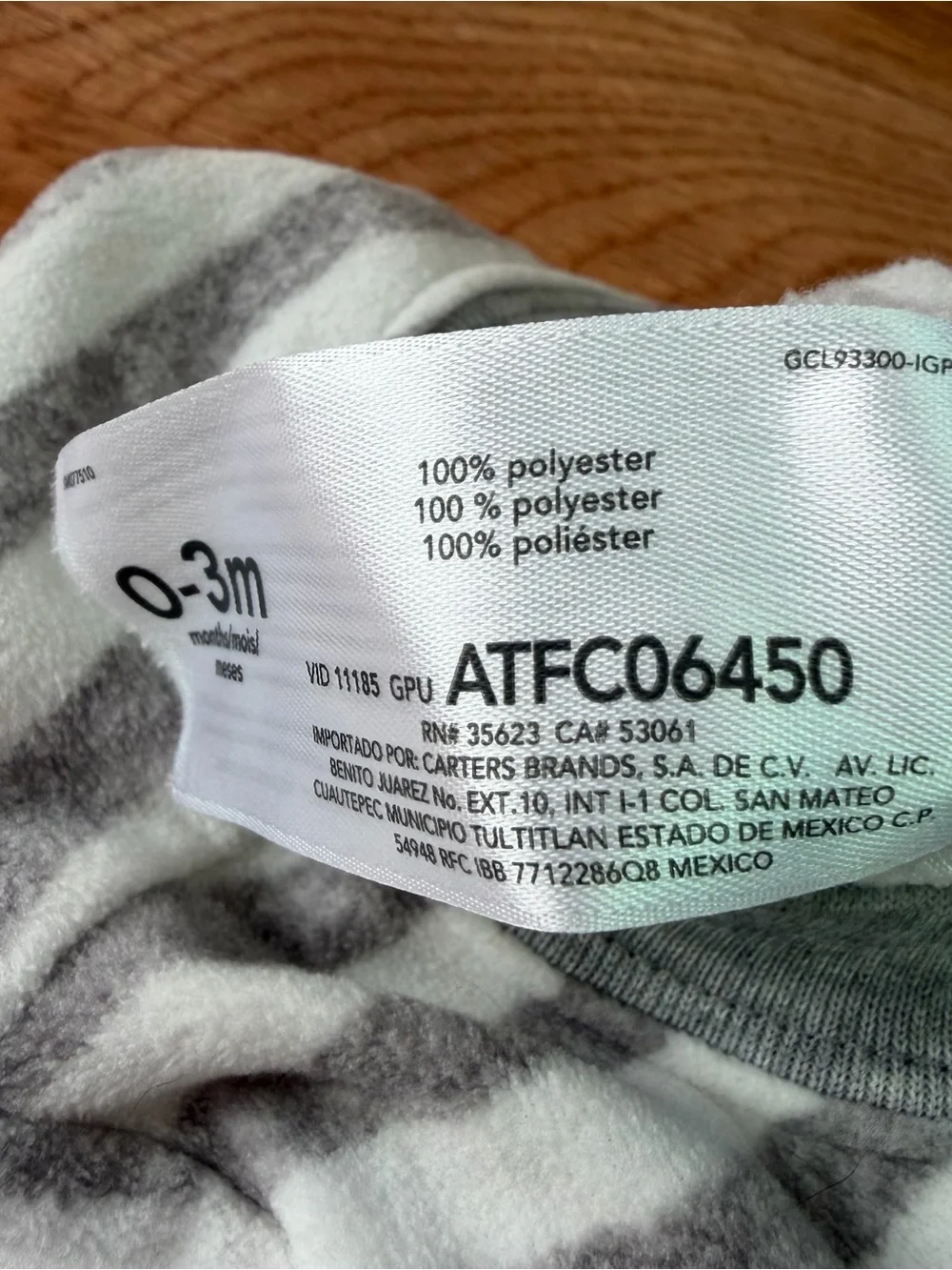 Carters 0-3 Month Sleep Sack